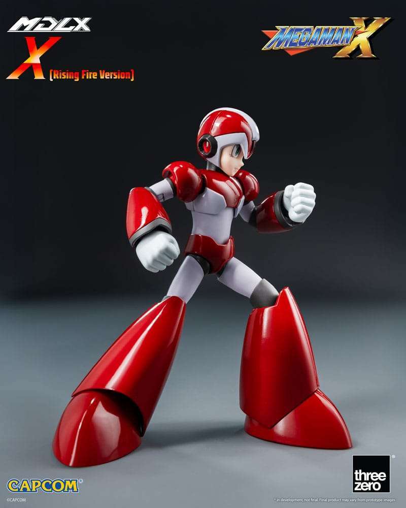Mega Man MDLX Actionfigur Rockman X / Mega Man X (Rising Fire Version) 12 cm – Bild 3