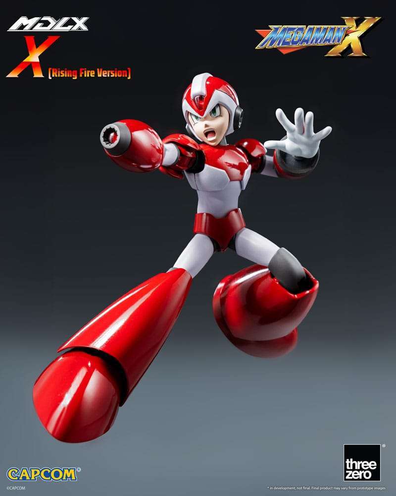 Mega Man MDLX Actionfigur Rockman X / Mega Man X (Rising Fire Version) 12 cm – Bild 4