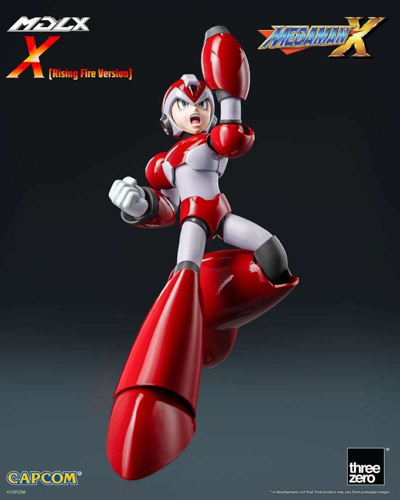 Mega Man MDLX Actionfigur Rockman X / Mega Man X (Rising Fire Version) 12 cm – Bild 5
