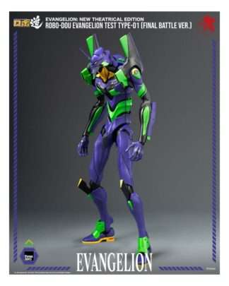 Evangelion: New Theatrical Edition Robo-Dou Actionfigur Evangelion Test Type - 01 Final Battle Version 25 cm