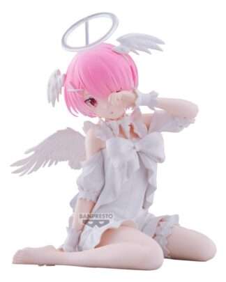 Re:Zero Starting Life in Another World Relax Time PVC Statue Ram Sweet Angel 13 cm
