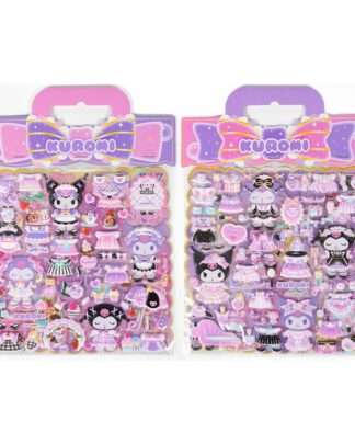 Hello Kitty and Friends Sticker Kuromi Puffy Sortiment (10)