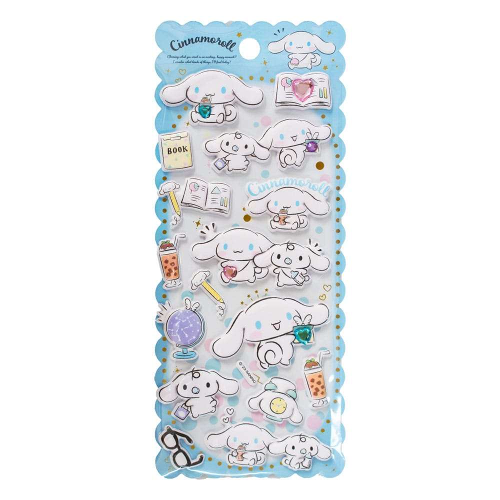 Hello Kitty and Friends Sticker Cinnamoroll Puffy Sortiment (20)