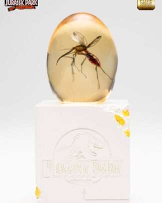 Jurassic Park Statue Elephant Mosquito in Amber 10 cm - Beschädigte Verpackung