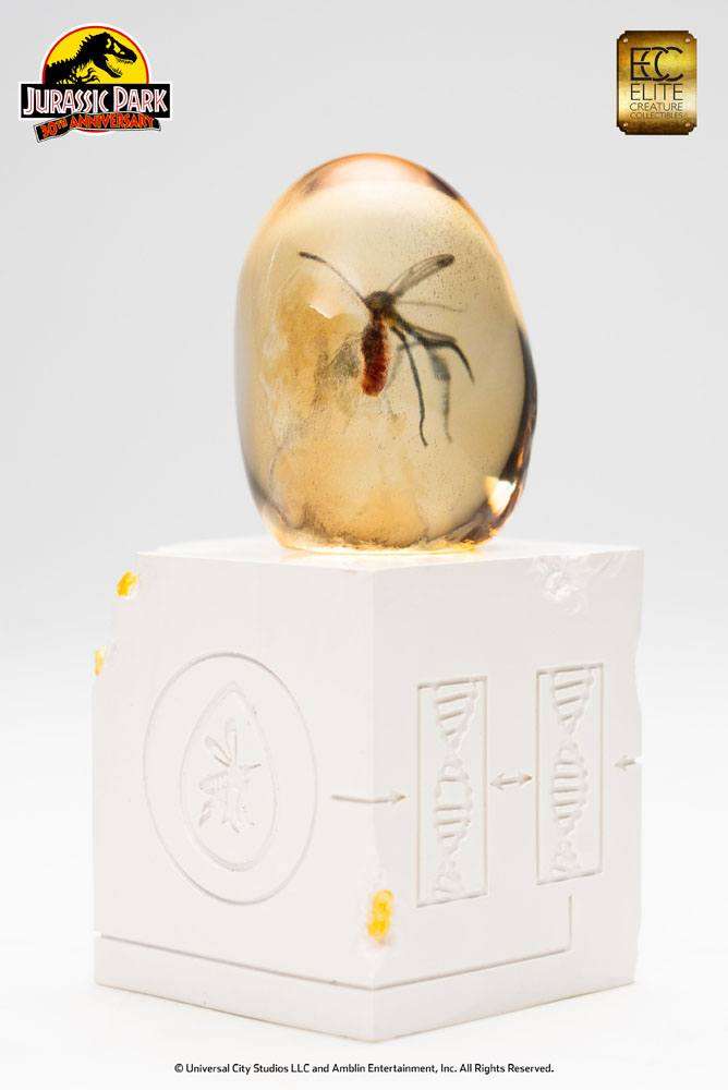 Jurassic Park Statue Elephant Mosquito in Amber 10 cm - Beschädigte Verpackung – Bild 2