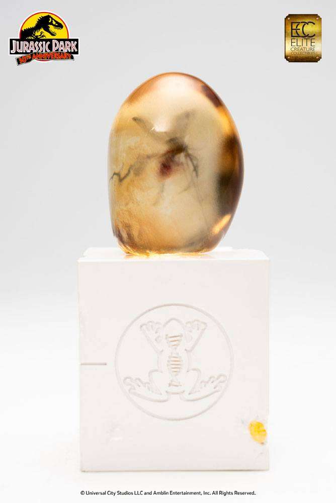 Jurassic Park Statue Elephant Mosquito in Amber 10 cm - Beschädigte Verpackung – Bild 5