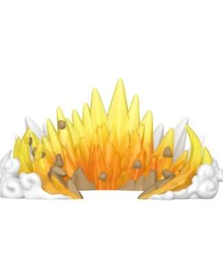 Power Up POP! Elements Vinyl Figur Yellow 5 cm