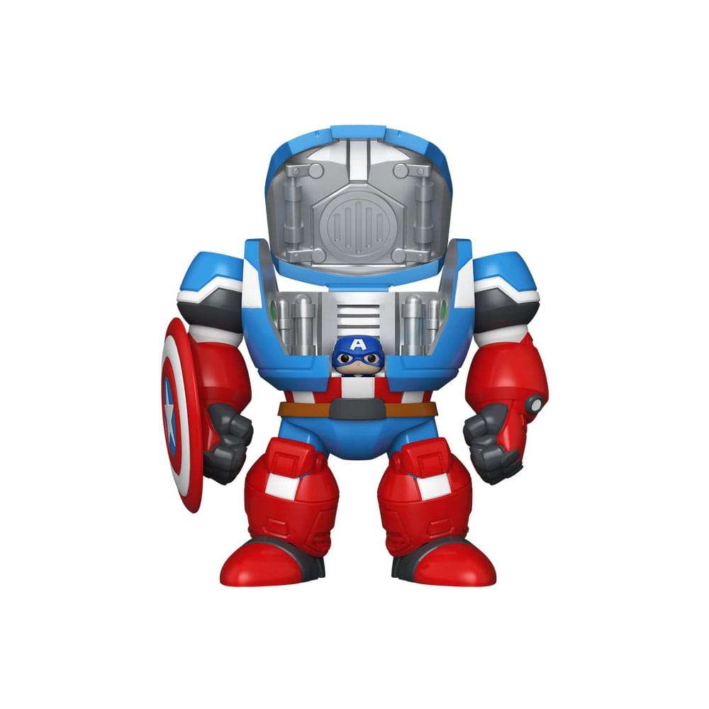 Marvel Bitty POP! Bots Figur WI- CA Mech w/Cap 11,7 cm – Bild 3