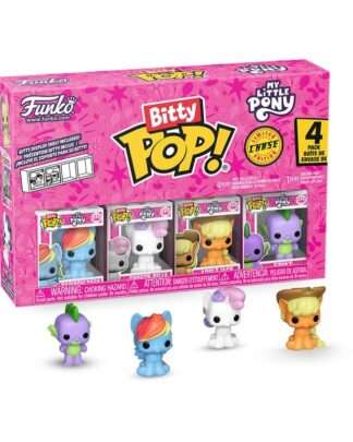 Mein kleines Pony Bitty POP! Vinyl Figuren 4er-Pack Rainbow Dash 2,5 cm