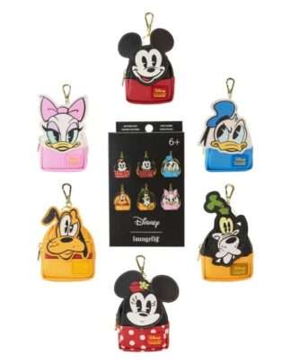 Mickey and friends by Loungefly Schlüsselanhänger Mini Backpack Blind Box Sortiment (15)