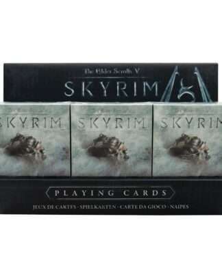 Elder Scrolls Skyrim Spielkarten Display (12)