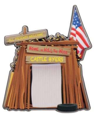 Stranger Things Ansteck-Pin Castle Byers Limited Edition