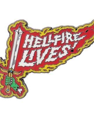 Stranger Things Ansteck-Pin Hellfire Lives Limited Edition