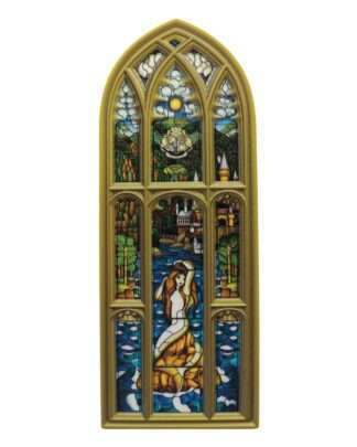 Harry Potter Resinschild Mermaid Stained Glass Window