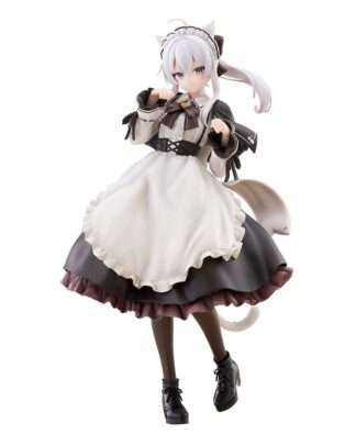 Wandering Witch: The Journey of Elaina F:NEX PVC Statue 1/7 Elaina Maid costume with cat ears Ver. 24 cm