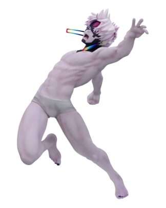 Dandadan Trio-Try-iT PVC Statue Jiji (transformed) 19 cm