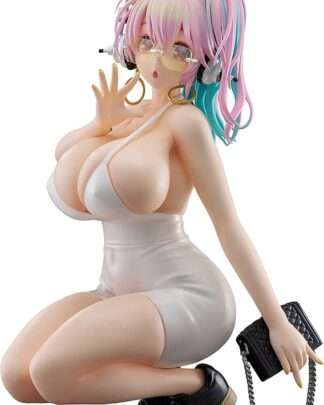 Super Sonico Pop Up Parade PVC Statue Super Sonico: 15th Mini Dress Ver. L Size 20 cm