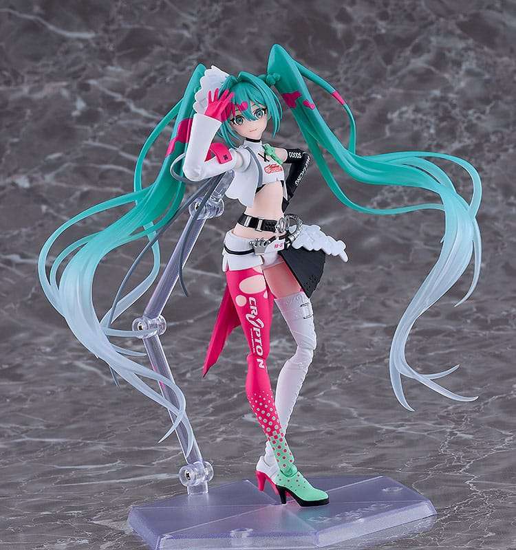 Hatsune Miku GT Project Figma Actionfigur Racing Miku 2025 Ver. 16 cm – Bild 4