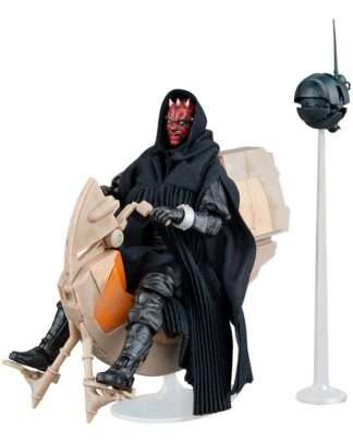 Star Wars Episode I Black Series Fahrzeug mit Actionfigur Darth Maul & Sith Speeder 25th Anniversary - Beschädigte Verpackung