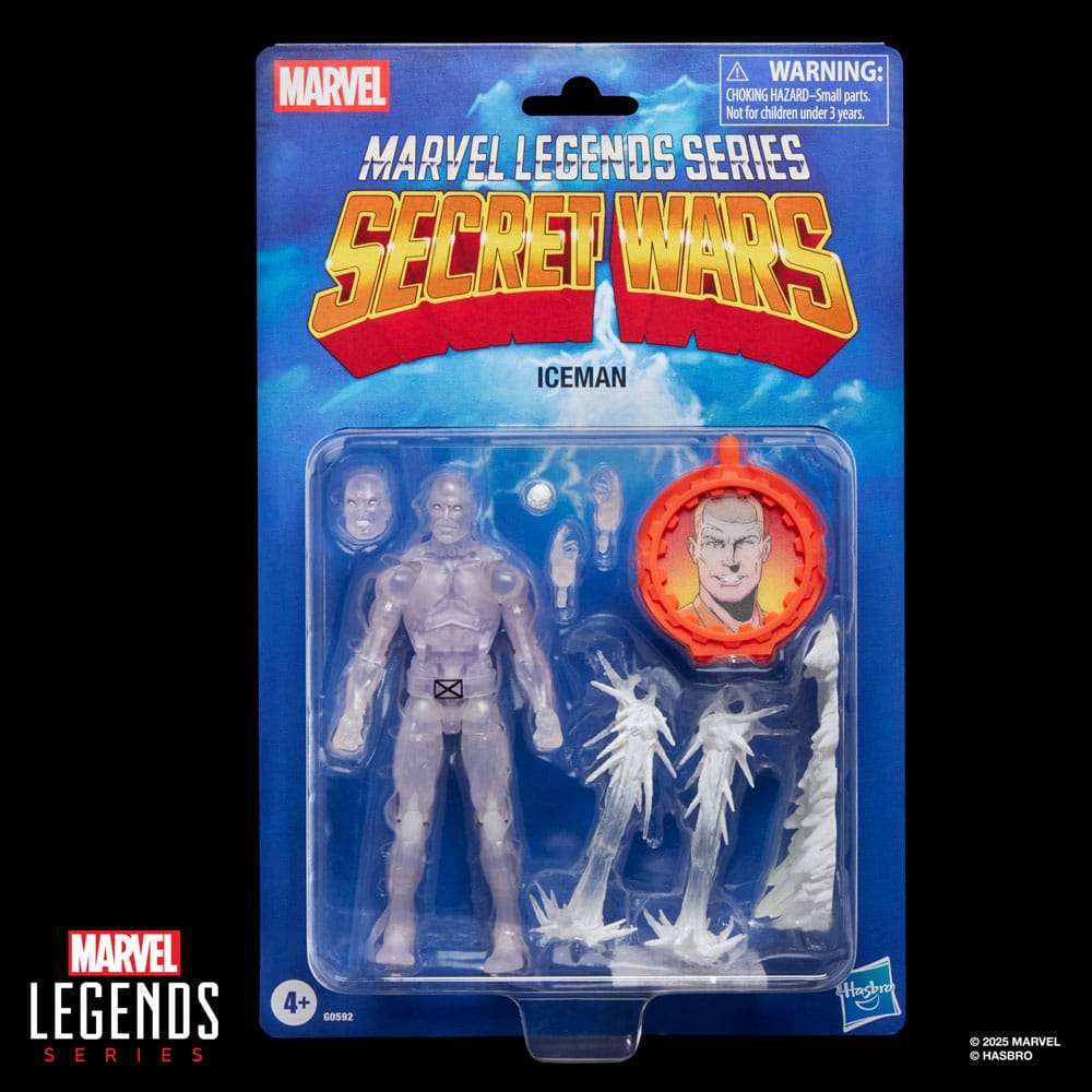 Secret Wars Marvel Legends Retro Actionfigur Iceman 15 cm – Bild 2