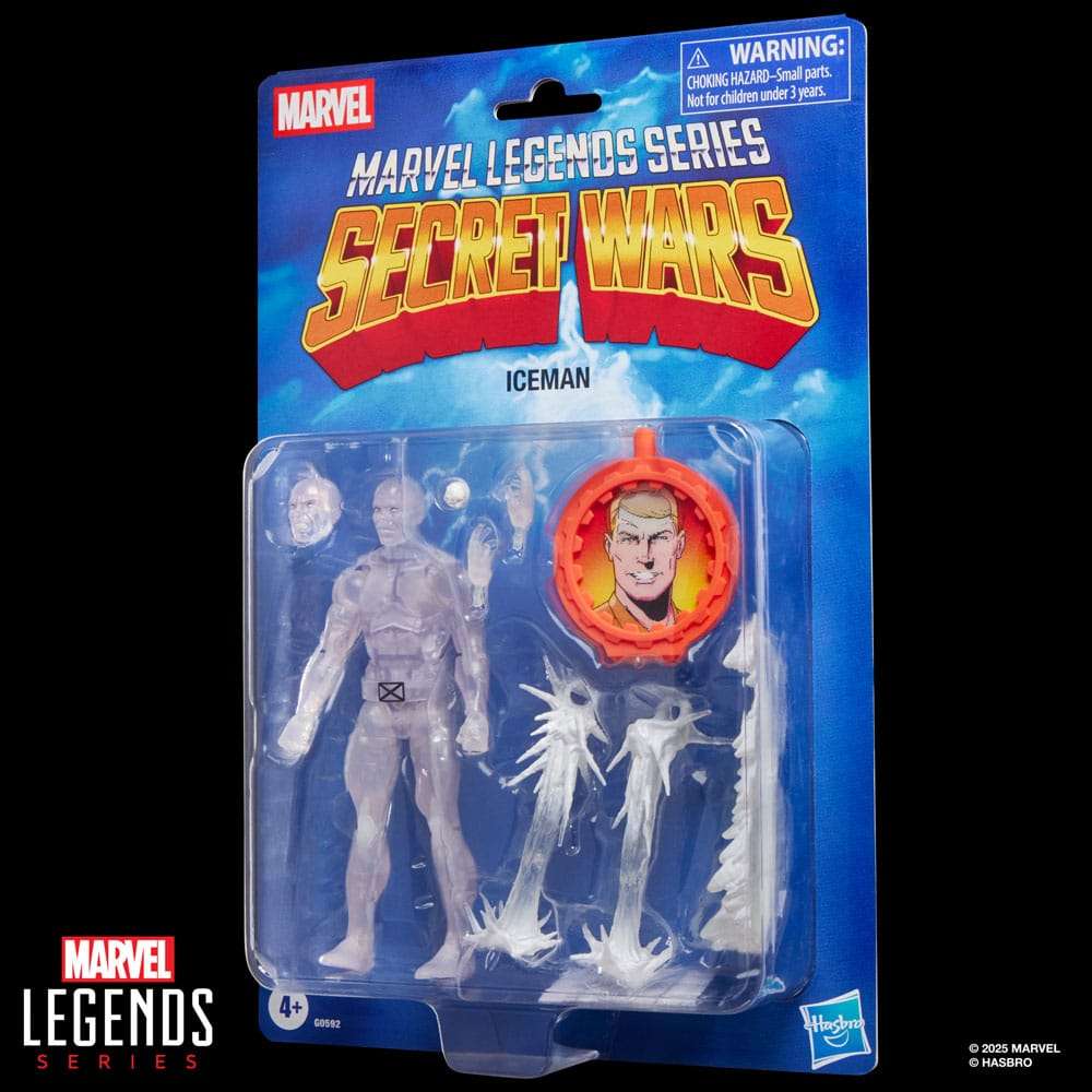 Secret Wars Marvel Legends Retro Actionfigur Iceman 15 cm – Bild 3