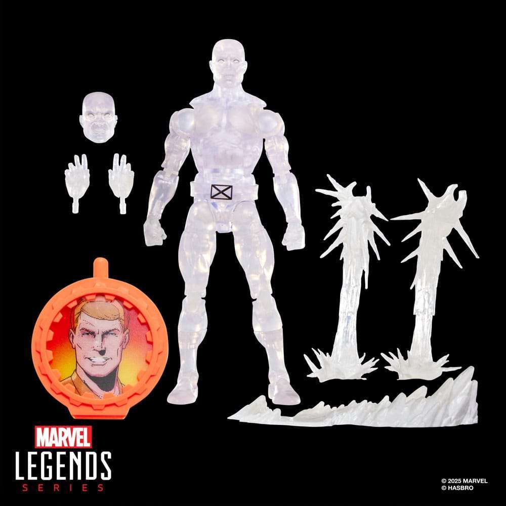 Secret Wars Marvel Legends Retro Actionfigur Iceman 15 cm – Bild 10