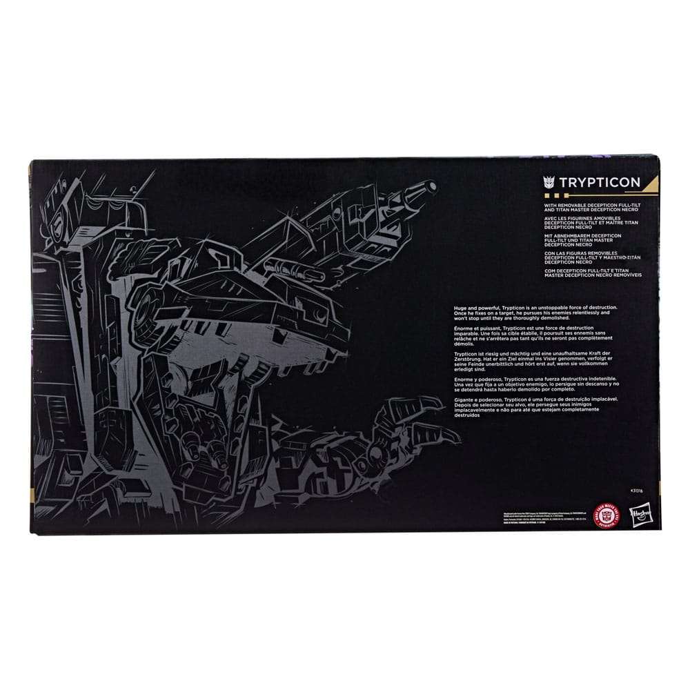 Transformers Generations Selects Age of the Primes Actionfigur G1 Trypticon 45 cm - Beschädigte Verpackung – Bild 2