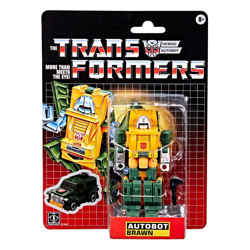 The Transformers Retro G1 Actionfigur Autobot Brawn 13 cm - Beschädigte Verpackung – Bild 10