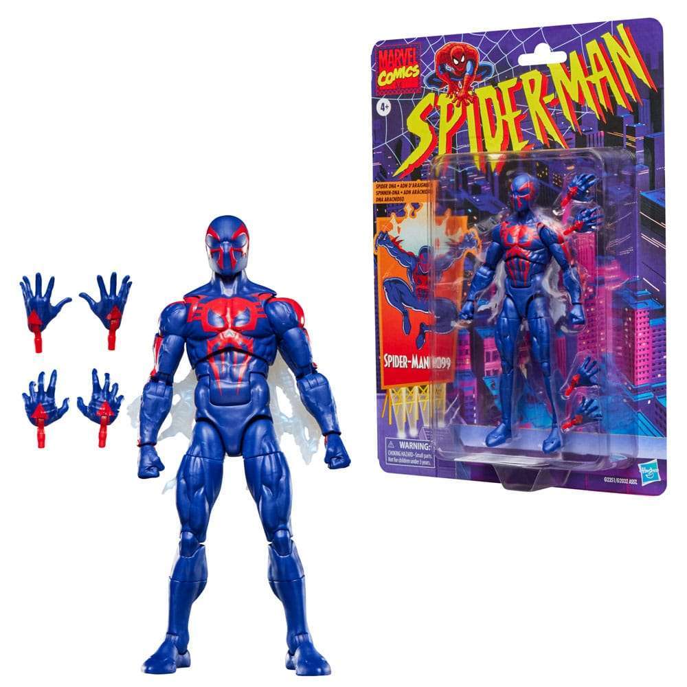 Spider-Man Marvel Legends Retro Actionfigur Spider-Man 2099 15 cm – Bild 11