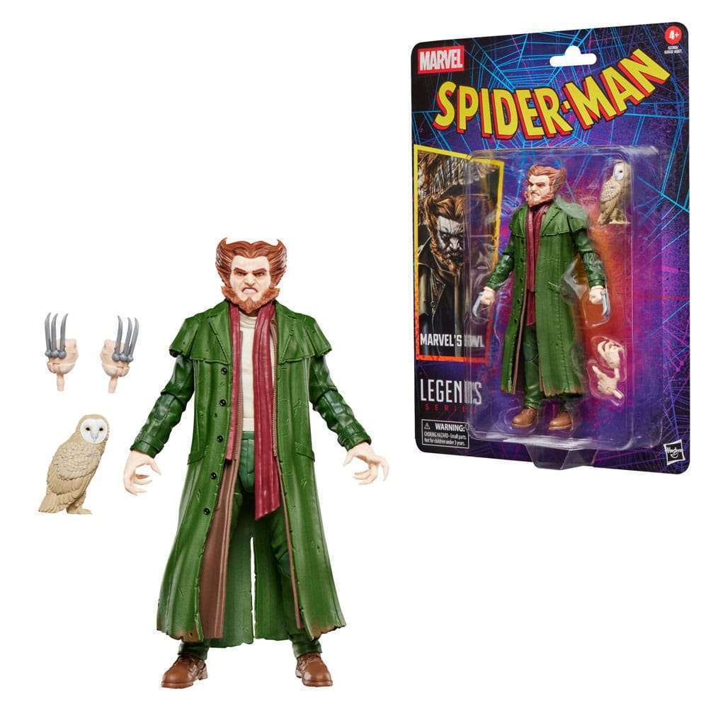 Spider-Man Marvel Legends Retro Actionfigur Marvel's Owl 15 cm – Bild 11