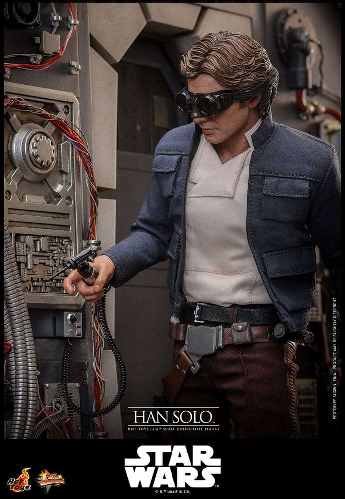 Star Wars Episode V Movie Masterpiece Actionfigur 1/6 Han Solo 31 cm – Bild 4