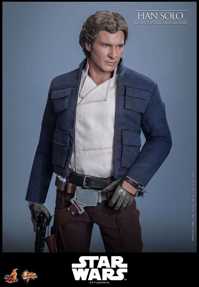 Star Wars Episode V Movie Masterpiece Actionfigur 1/6 Han Solo 31 cm – Bild 14