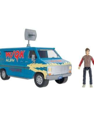 Stranger Things World Of Figure & Vehicle Fahrzeug mit Actionfigur The Squawk van Playset with Steve