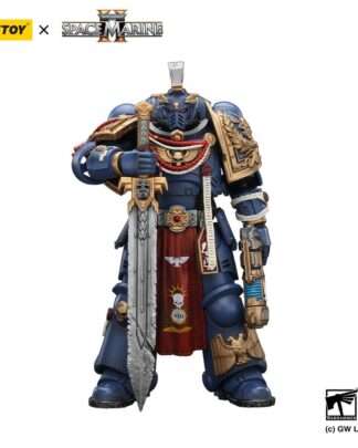 Warhammer 40,000: Space Marine 2 Actionfigur Ultramarines Relic Primus Armourwith Plasma Pistol and Combat Blade 13 cm