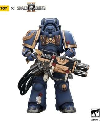 Warhammer 40,000: Space Marine 2 Actionfigur Ultramarines Heavy Artificer Armor with Relic Multi-Melta 13 cm