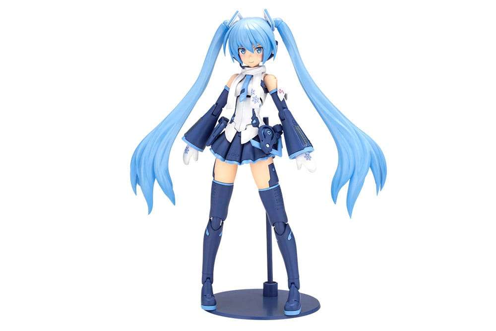 Frame Arms Girl x Hatsune Miku Plastic Model Kit Frame Music Girl Snow Miku Another Color Ver. 15 cm