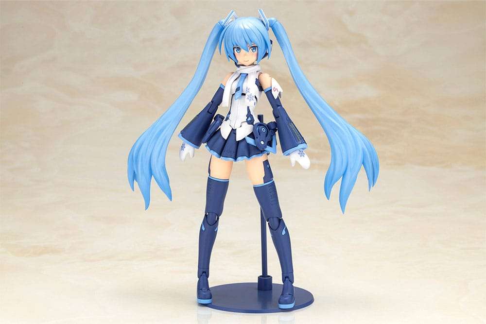 Frame Arms Girl x Hatsune Miku Plastic Model Kit Frame Music Girl Snow Miku Another Color Ver. 15 cm – Bild 2