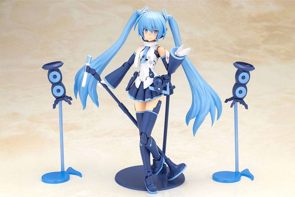 Frame Arms Girl x Hatsune Miku Plastic Model Kit Frame Music Girl Snow Miku Another Color Ver. 15 cm – Bild 4