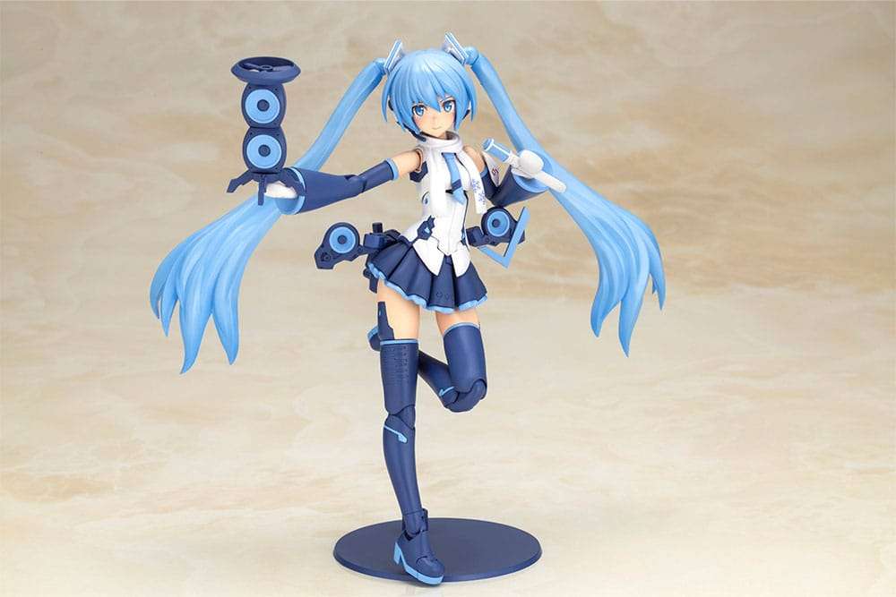 Frame Arms Girl x Hatsune Miku Plastic Model Kit Frame Music Girl Snow Miku Another Color Ver. 15 cm – Bild 6