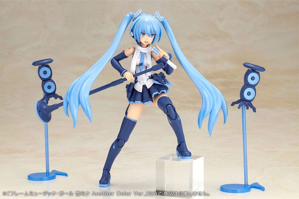Frame Arms Girl x Hatsune Miku Plastic Model Kit Frame Music Girl Snow Miku Another Color Ver. 15 cm – Bild 9