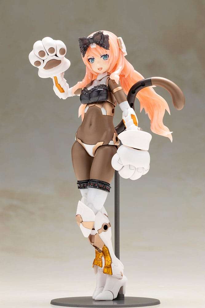 Frame Arms Girl Plastic Model Kit Durga I Cat Armor Ver. Calico 16 cm – Bild 14