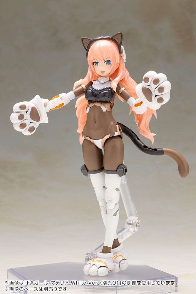 Frame Arms Girl Plastic Model Kit Durga I Cat Armor Ver. Calico 16 cm – Bild 17