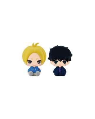 Sakamoto Days Pote Raba Rubber Mascot PVC Mini-Figuren Asakura Shin & Seba Natsuki 8 cm