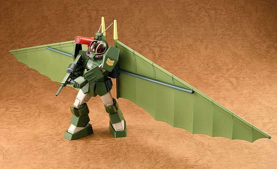 Fang of the Sun Dougram Combat Armors MAX 25 Plastic Model Kit 1/72 Soltic H8 Roundfacer Hang Glider Equipment Type 17 cm – Bild 6