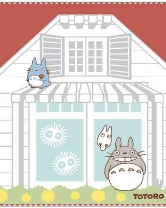 Studio Ghibli Mini-Handtuch Mein Nachbar Totoro Satsuki & Mei's House 25 x 25 cm