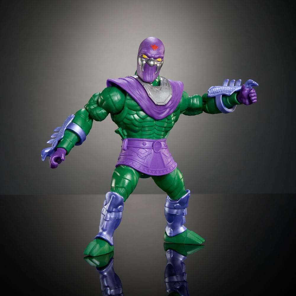MOTU x TMNT: Turtles of Grayskull Deluxe Actionfigur King Hiss 14 cm – Bild 7
