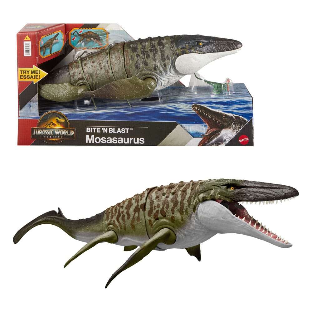 Jurassic World: Rebirth Actionfigur Bite 'n Blast Mosasaurus 65 cm – Bild 3