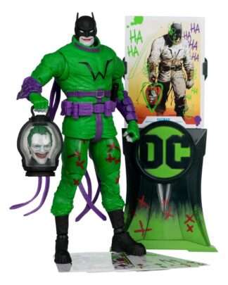 DC Multiverse Actionfigur Batman (Batman: Last Knight on Earth) Jokerized (Gold Label) 18 cm