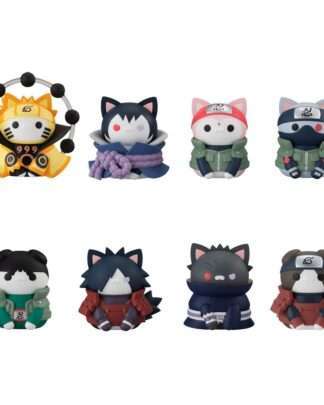 Naruto Shippuden Mega Cat Project Sammelfiguren 3 cm Nyaruto! Last Battle Ver. Blind Box Sortiment (8)
