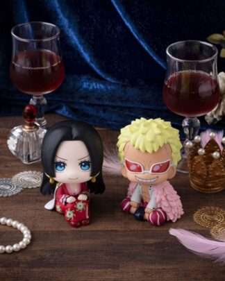 One Piece Look Up PVC Statue Boa Hancock & Donquixote Doflamingo Set (with gift) 11 cm